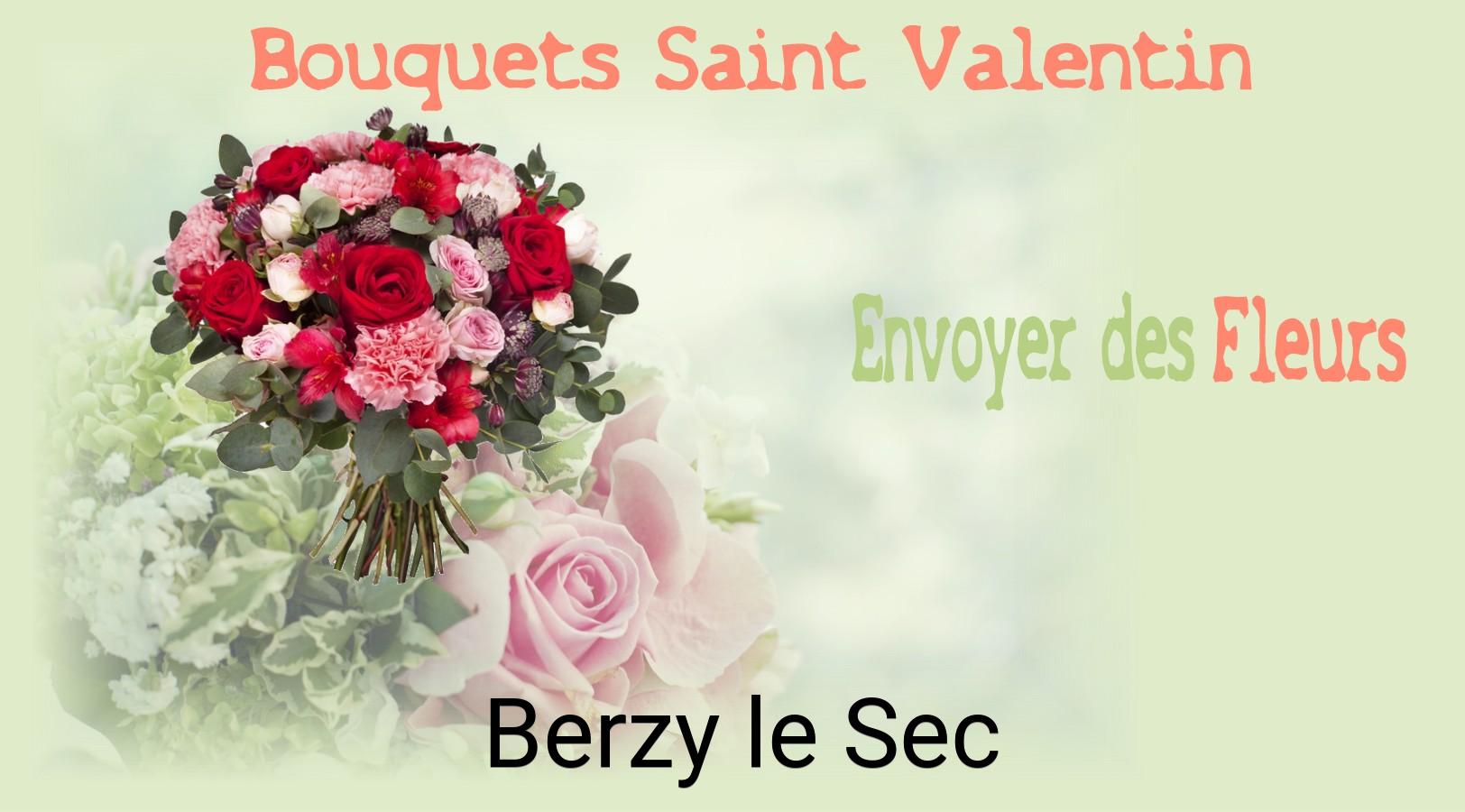 Roses de Saint-Valentin livrées à Berzy-le-Sec